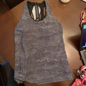 Like brand new lululemon built in bra mesh tank